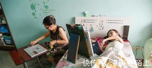 油画&故事:“病床上的梵高”张俊莉瘫痪卧床37年,努力绘出精彩人生