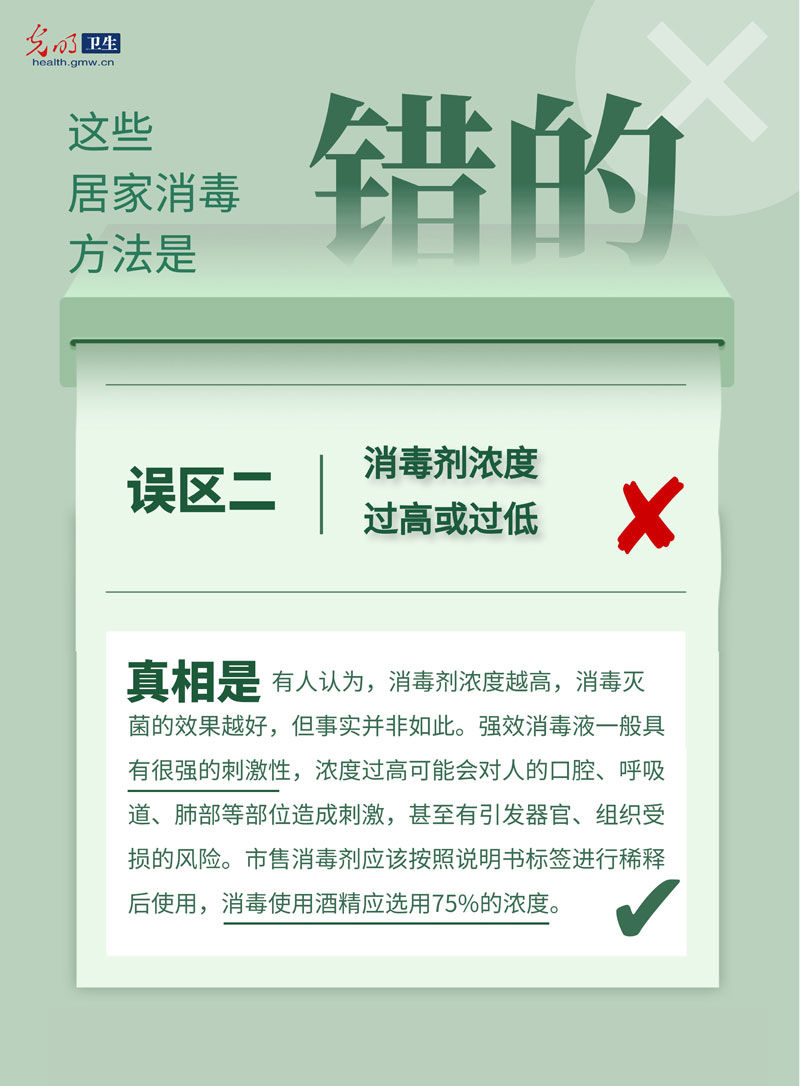 科普|【防疫科普海报】居家消毒8大误区 做错了可能造成伤害