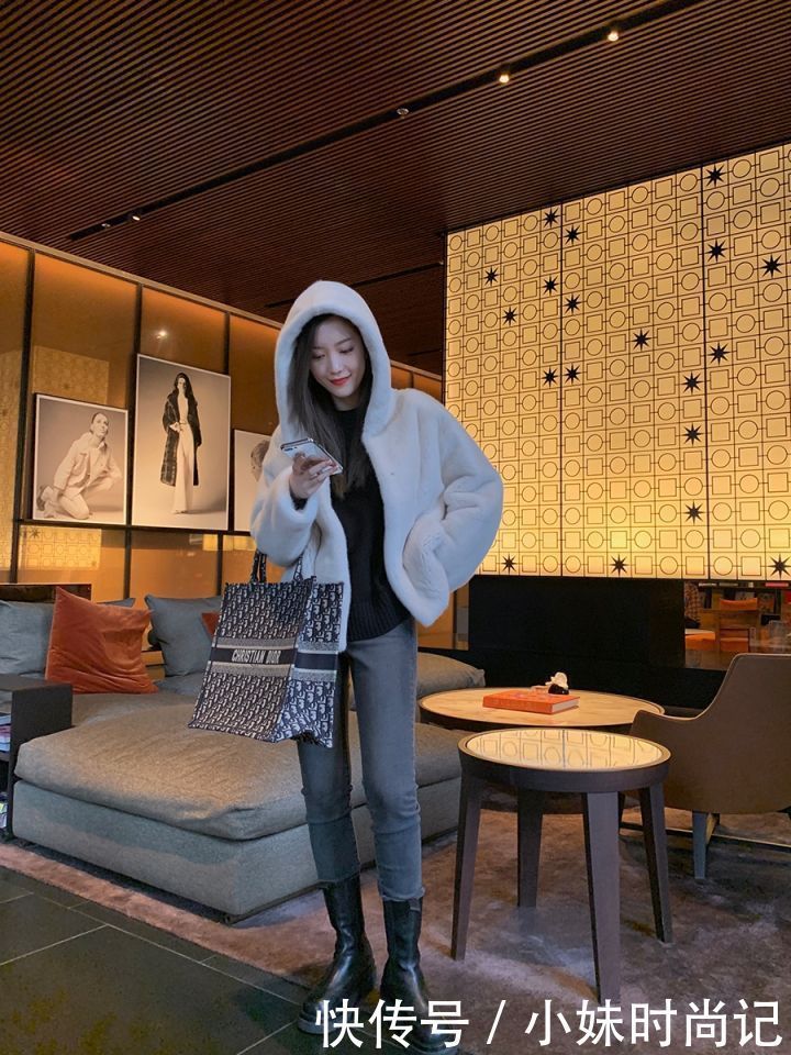 皮草圈显瘦利器, 上班穿保暖又时髦