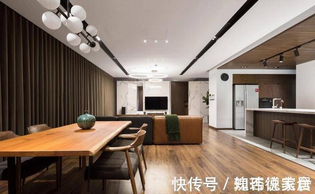 户型|220㎡大平层,大横厅7米长,换成我也心甘情愿买高层,比别墅舒服