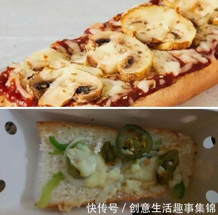 VS|30张美食广告.VS.实际对比照,再也不相信广告了