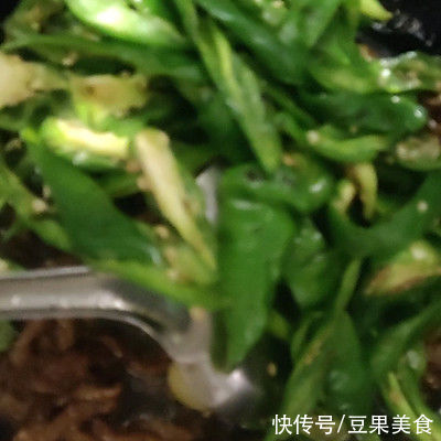 开胃解腻青椒肉丝,一盘可不够