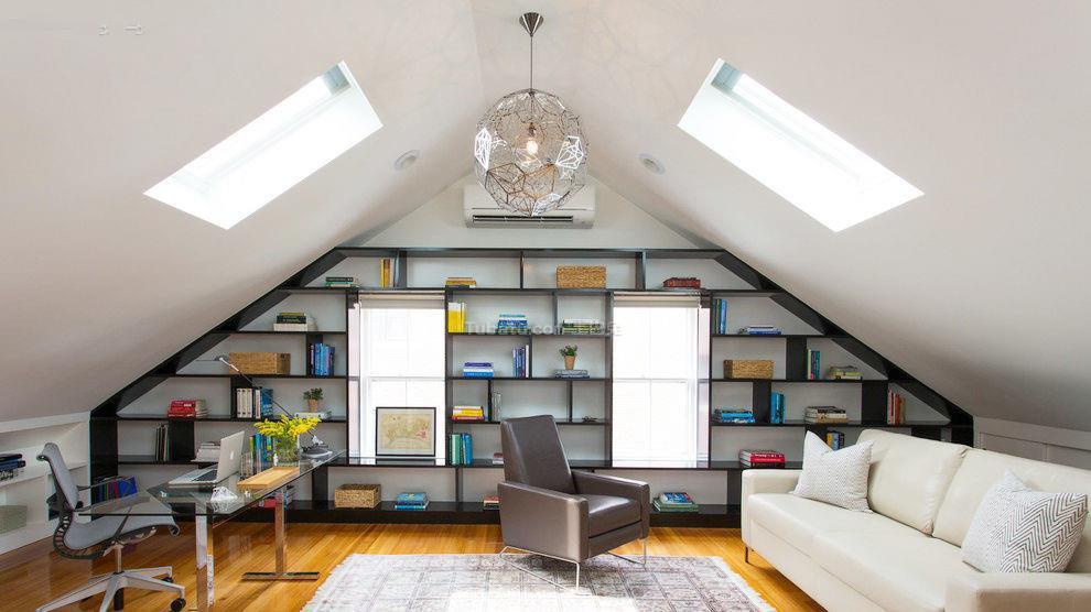 阁楼|房子有阁楼,用来当储藏室堆垃圾?NO!来看看这些阁楼设计