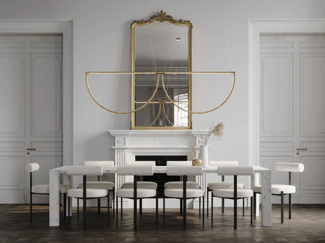 轻奢|250㎡法式轻奢,极致的优雅!