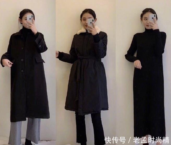 高颜值的冬季日常穿搭, 简约保暖又有气场, 随性利落更加时髦率性