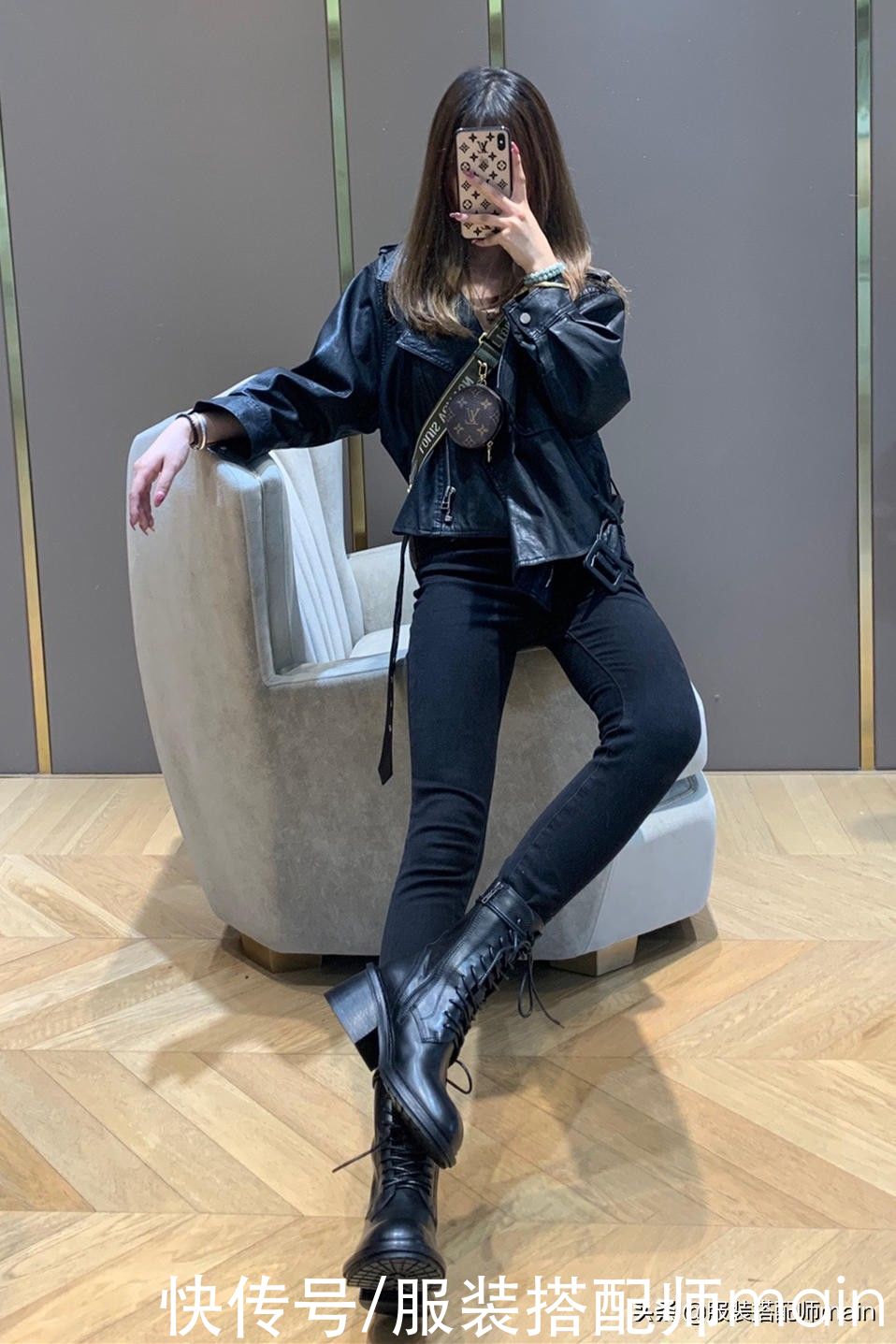 皮衣穿着不好看？大多数是版型没选对，学会这4点很重要