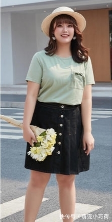 t恤 微胖小仙女的完美穿搭,帮你自信变美!