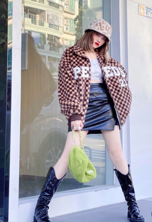 皮革|微胖身材怎么选鞋子?建议学潮人这样穿“长筒靴”,巨显瘦遮肉!