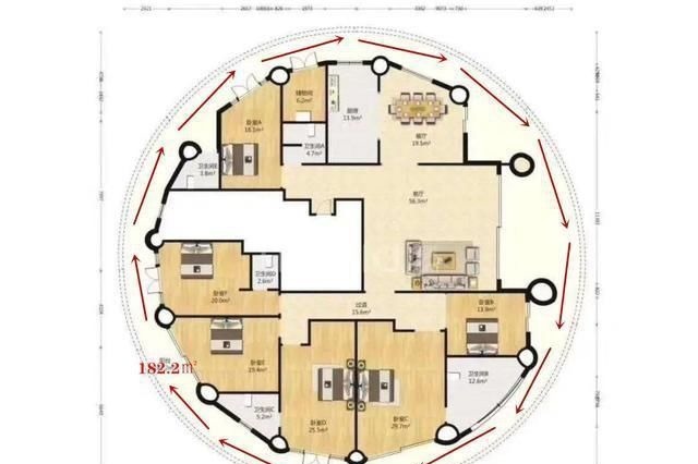 开发商|这种户型我都不稀罕,有9个阳台,或者绕房一圈遛狗,谁装得起