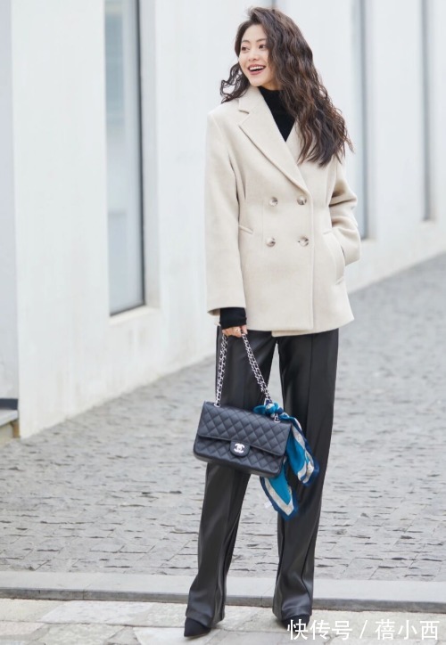 九分裤|穿西装外套别总是配裙子,搭配这些裤装更高级时髦,梨型身材必入