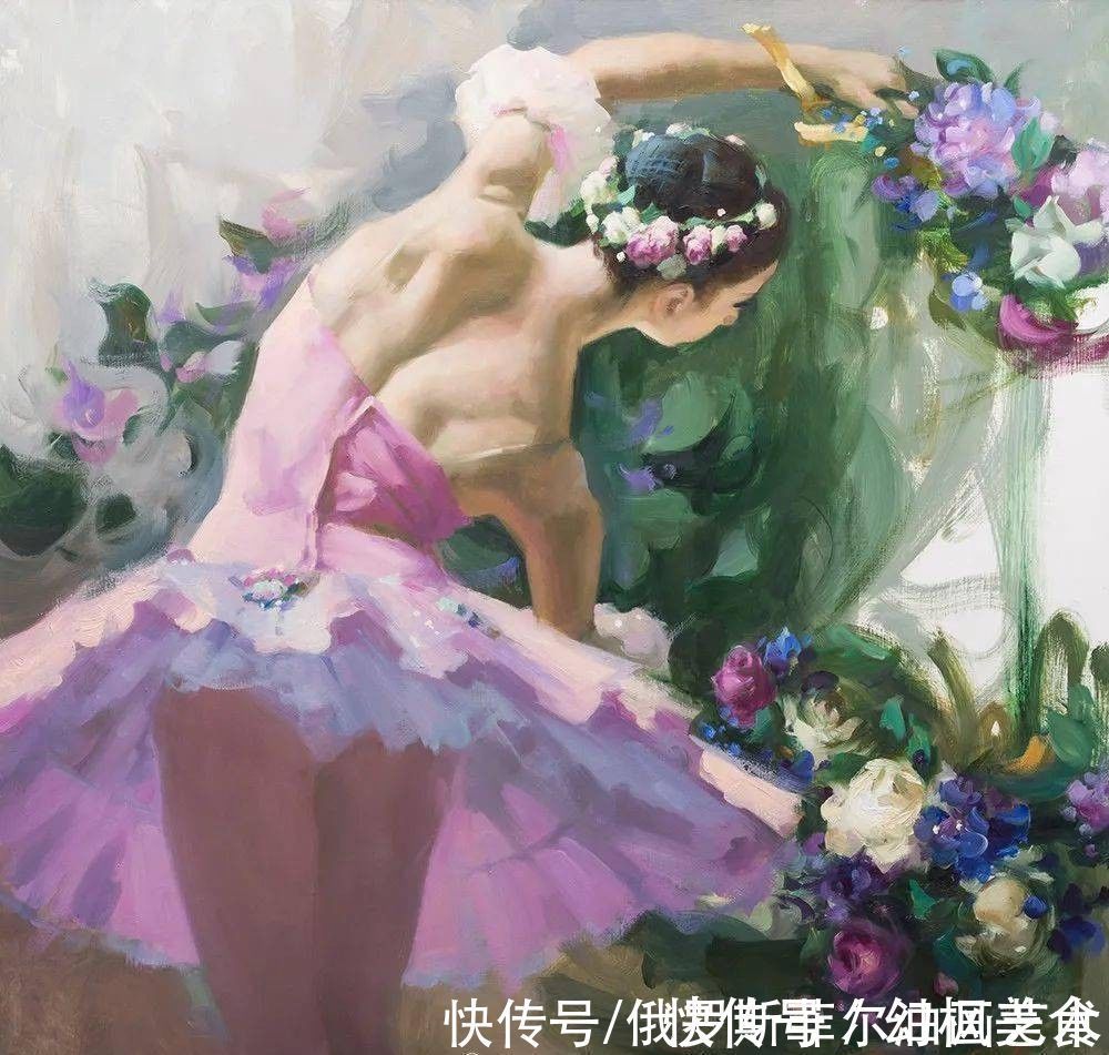 沃斯特雷佐娃！俄罗斯画家阿纳斯塔西娅·沃斯特雷佐娃漂亮油画作品欣赏