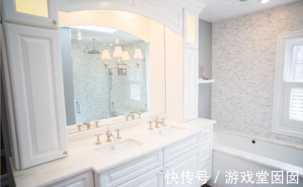 卫生间|洗漱台上方还可以这样打柜?做个弧形顶,懂行的一看就说好!