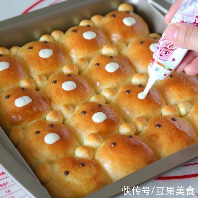 小熊|#“佳”节好滋味# 小熊挤挤面包