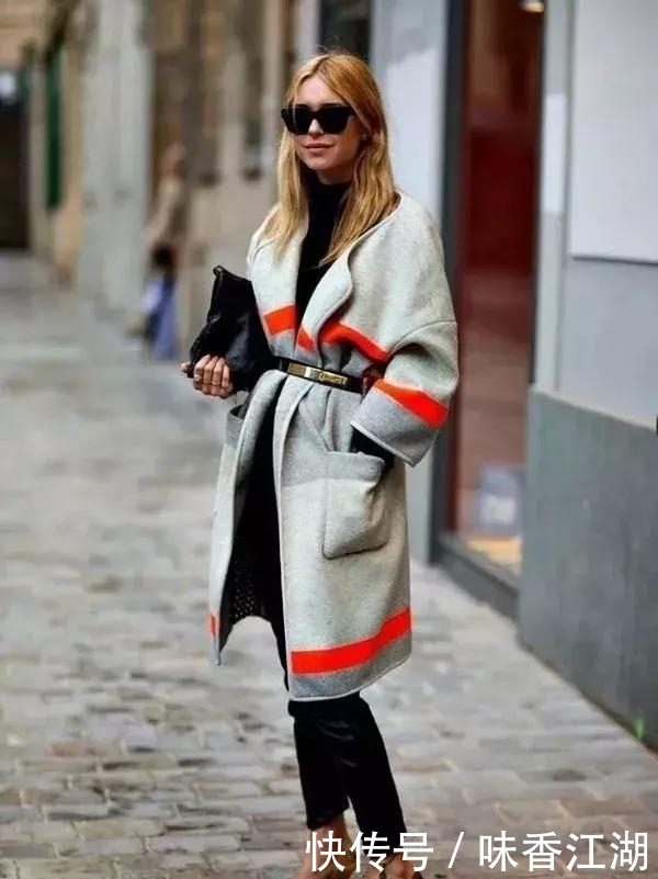 今年最火高领毛衣+大衣，才是秋冬绝配！