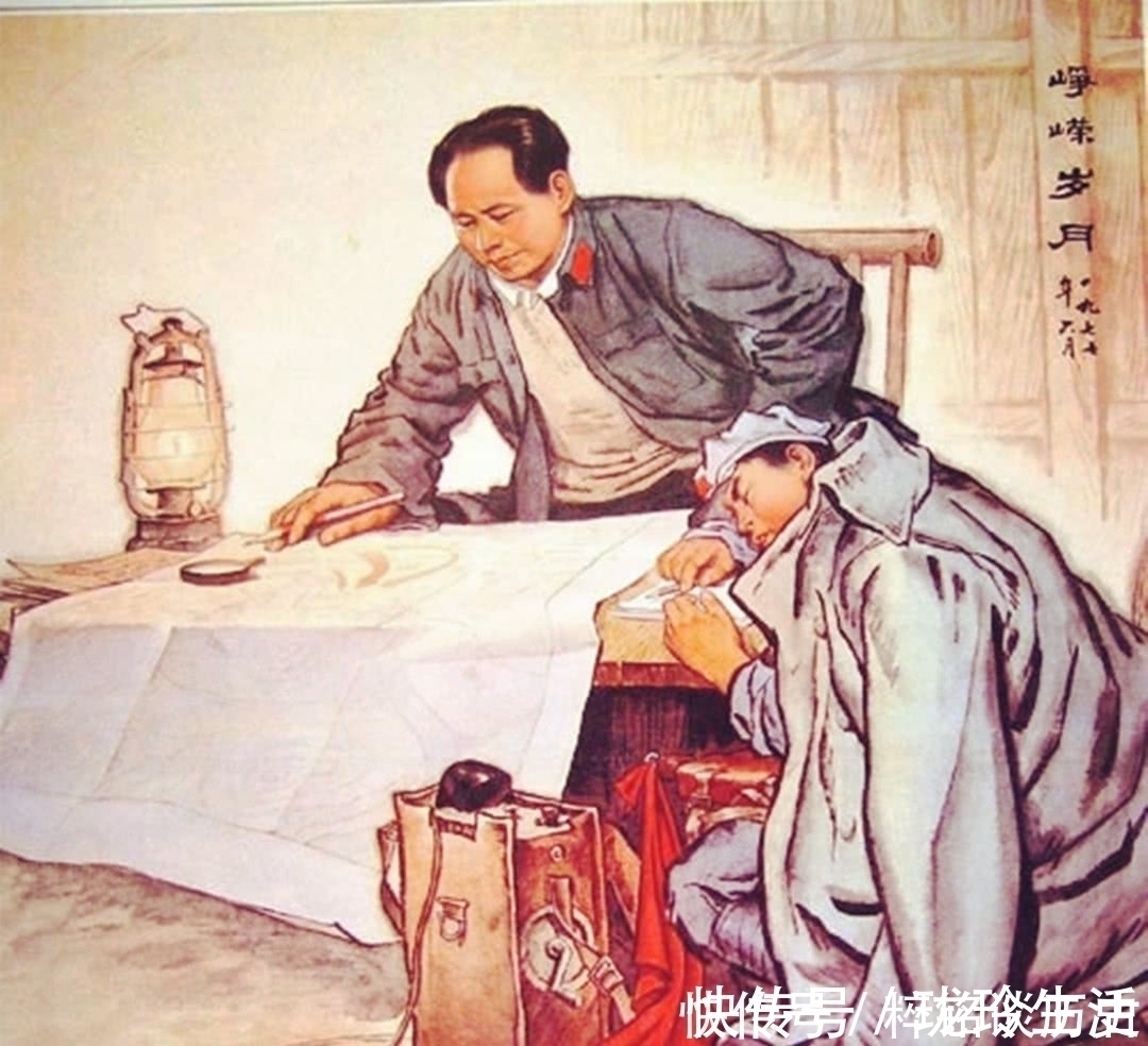 国画$关于毛主席的几幅珍贵国画,艺术的笔触渲染历史的回声