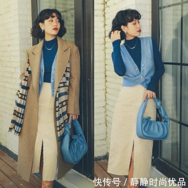 上半身 40岁女人选择“半身裙”时,穿这3种版型,能达到显瘦的效果