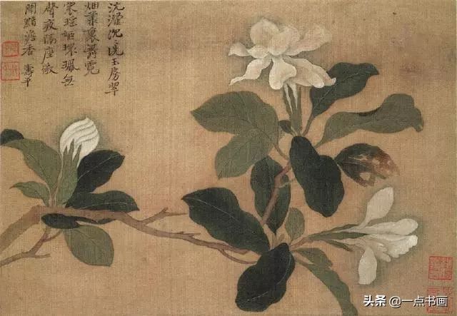 宋元诸|恽寿平《花卉图册》：有情感，有灵气