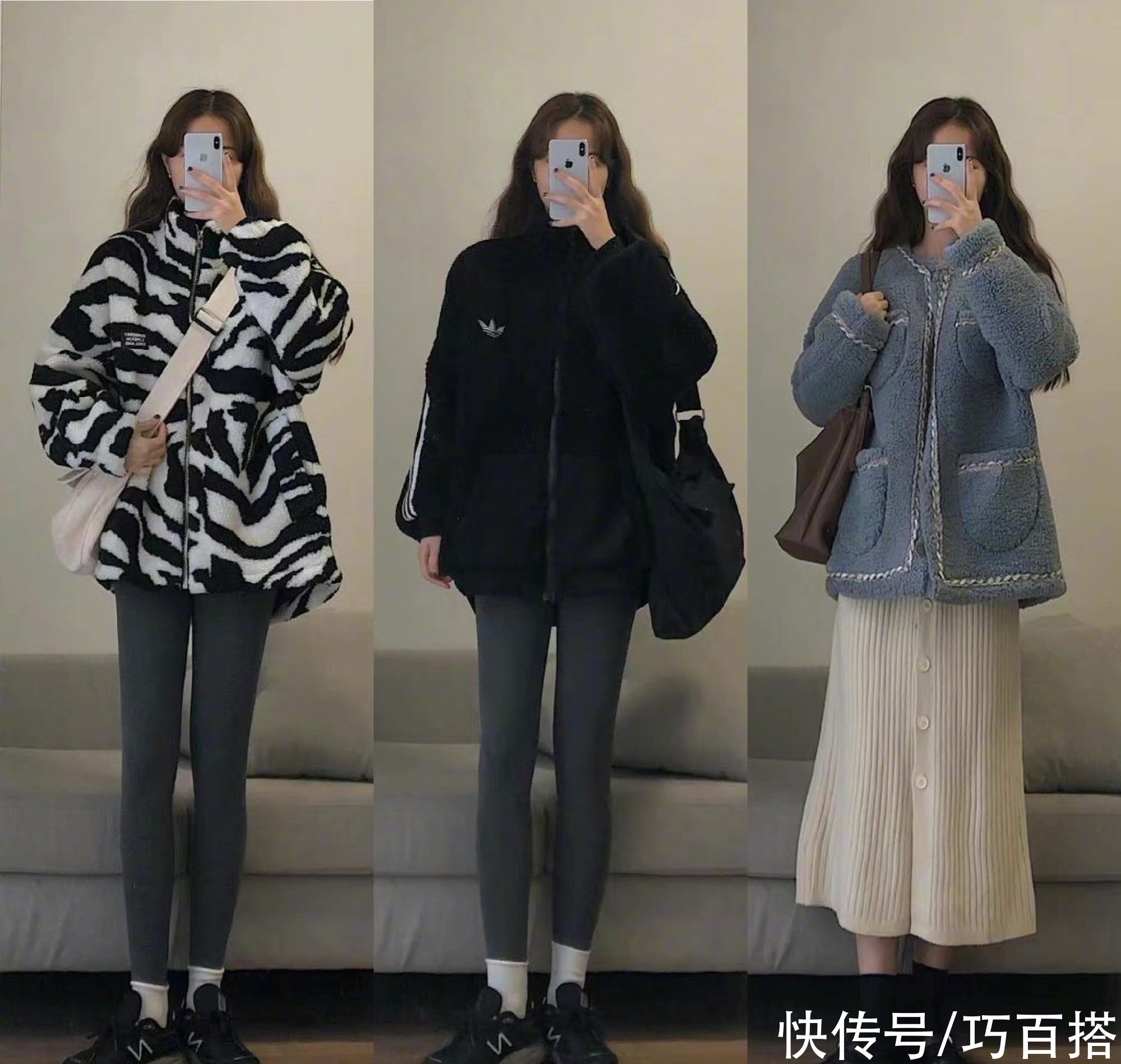 寒冷冬季的27套穿搭合集，基础款打造出温柔风，气质范儿的女生