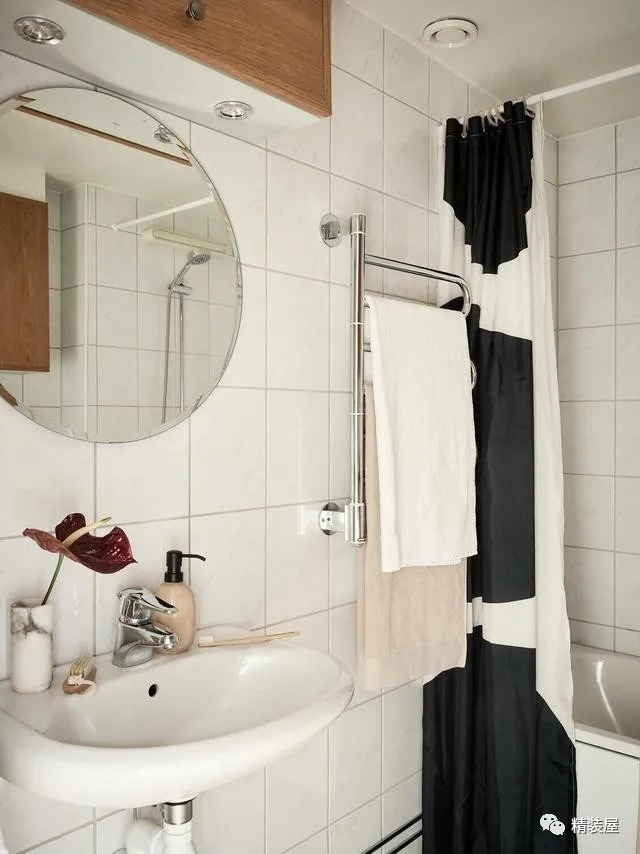 浅绿色|50平北欧小户型住宅,粉嫩绿色加上美美的阳光,清新简约真的赞