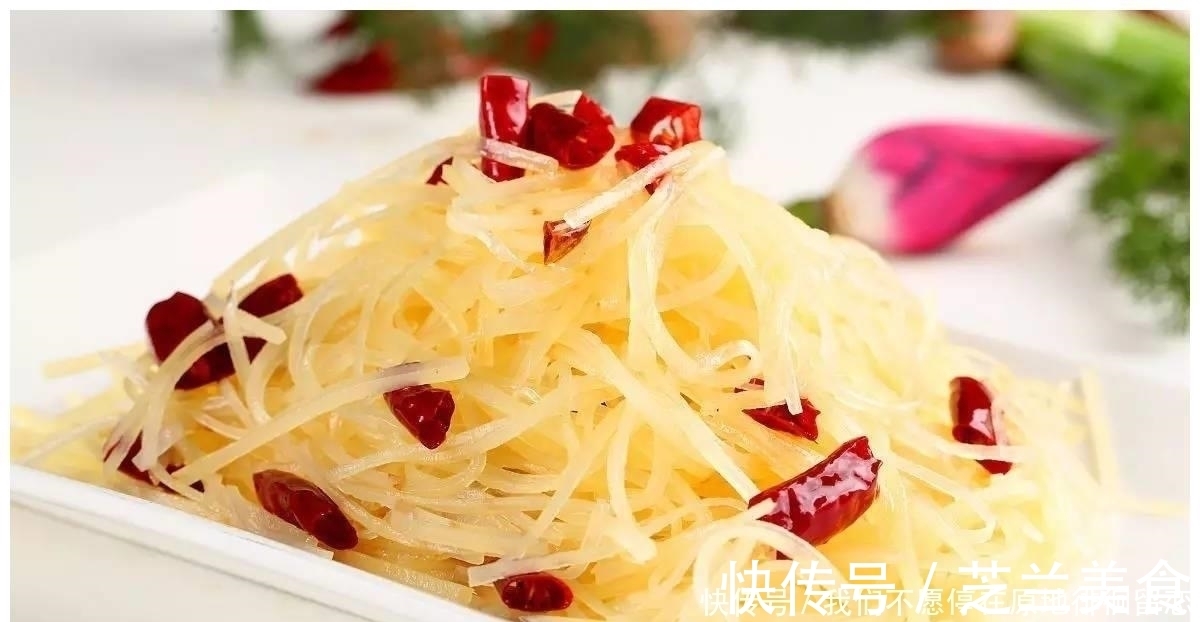 炒土豆丝想要好吃,怎么泡才是关键,厨师都是悄悄这么干