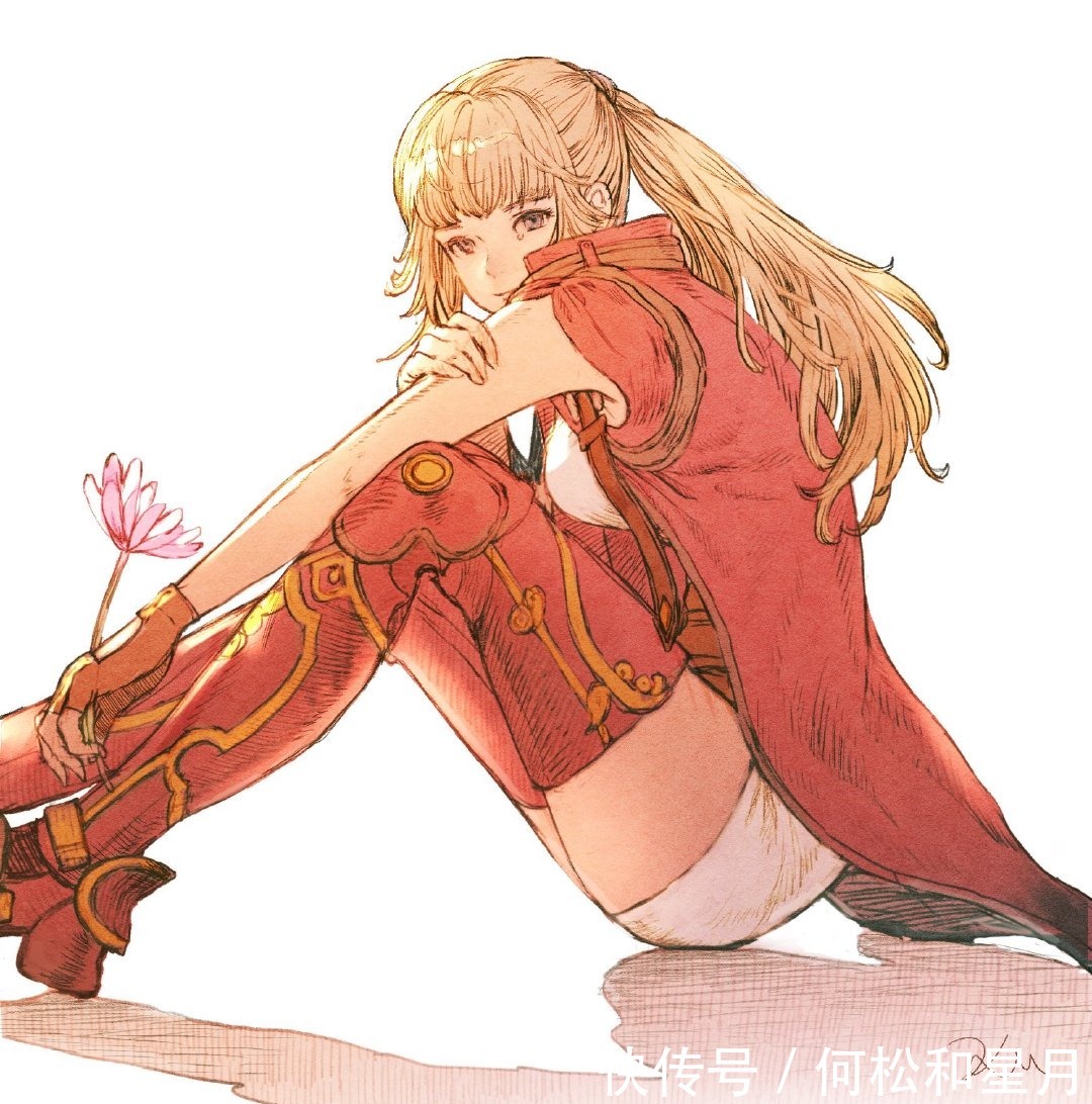 最终幻想|游戏动漫同人插画集,温暖的调色,笔下的兽耳娘也都各有风情