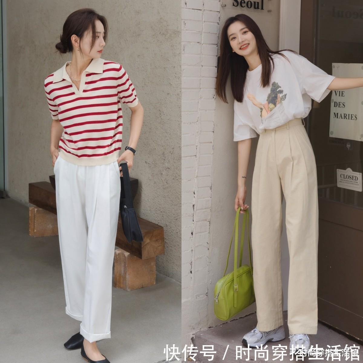 宽松|穿来穿去还是这“阔腿裤”更时髦,显瘦百搭,谁穿谁好看