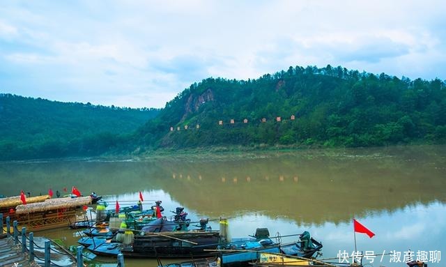 树林|江西于都黄金潭码头，这里有山有水有树林，观景台的造型很网红