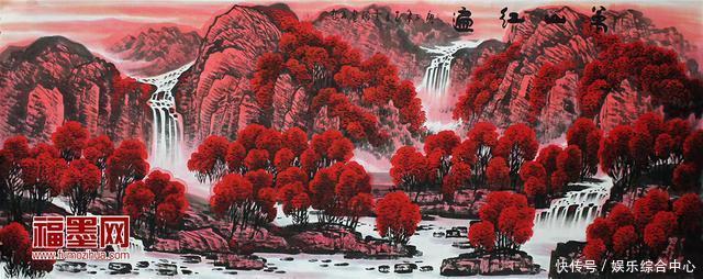 山水画|中国山水画欣赏 定格在宣纸上的秋天美景
