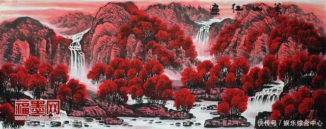  山水画|中国山水画欣赏 定格在宣纸上的秋天美景