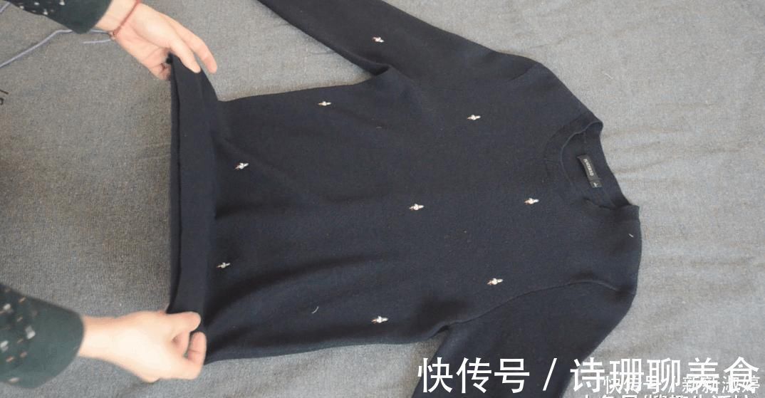 肩部|这才是挂毛衣的正确方法, 挂多久肩部都不会变形, 方法简单又实用