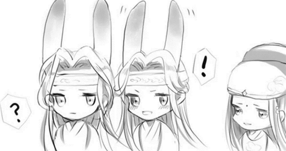 瑶妹&《魔道祖师》当蓝氏双璧长出耳朵，蓝大也有今天，忘羡曦瑶发糖了