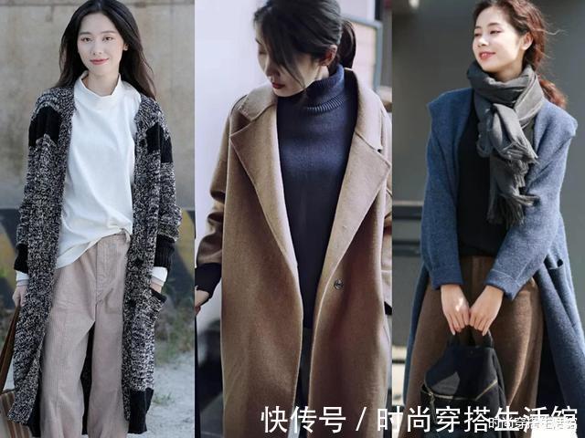 针织裙 这才是40岁女人该有的冬季打扮,既不显老气也不装嫩,穿出气质美