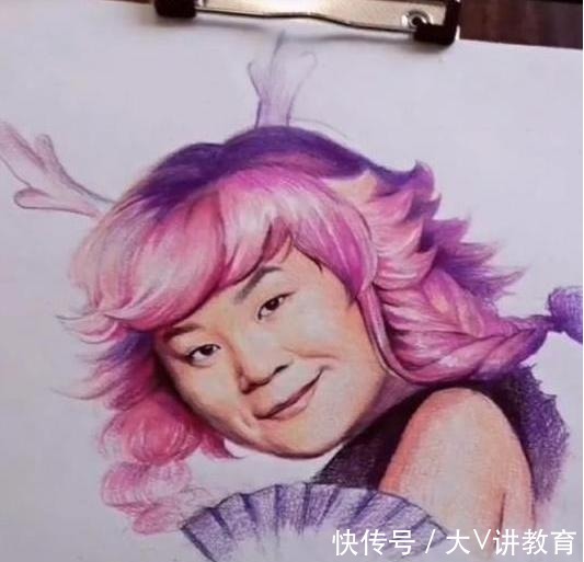 画风|美术生画到一半不想画了，画风逐渐变得“沙雕”，老师直言辣眼睛