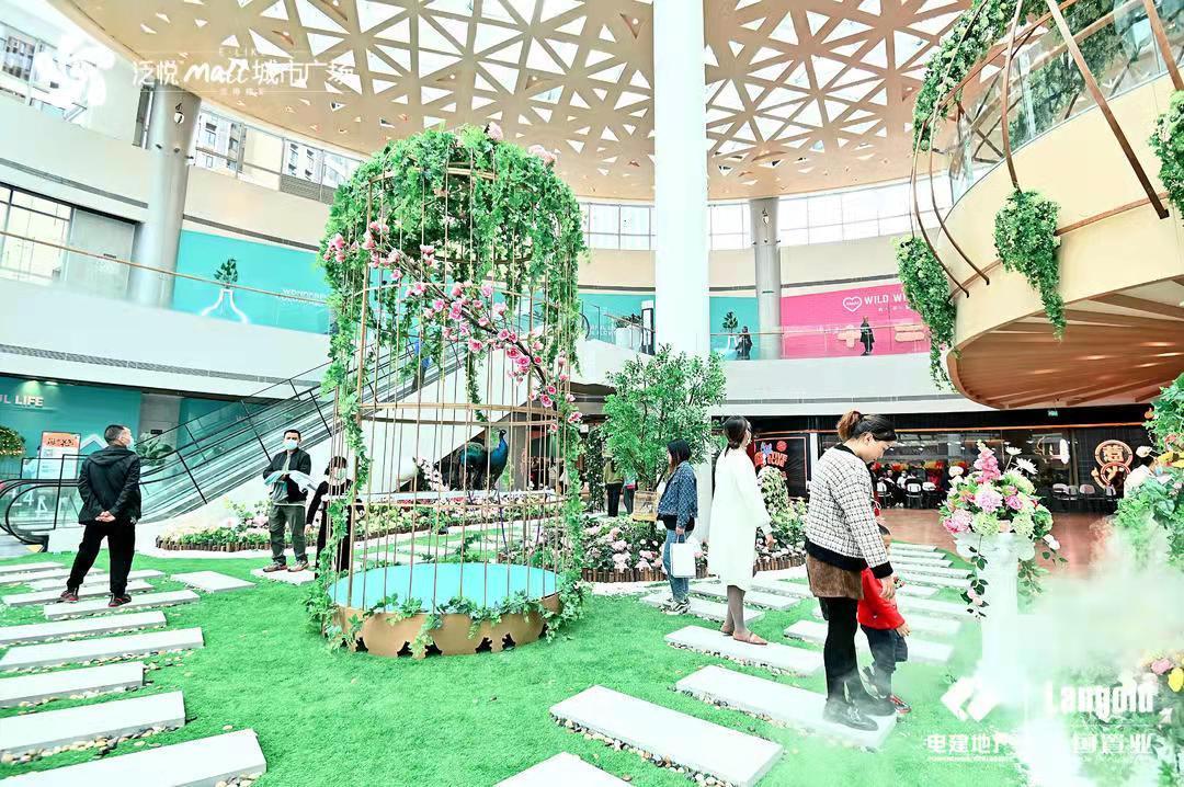 打卡|成都泛悦Mall?城市广场斑斓花开、扬帆起航，首创城北花园式打卡新地标