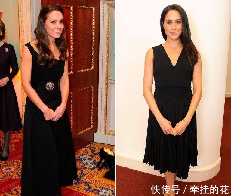 凯特王妃与梅根时尚造型大比拼,都穿同色调衣服,谁更时髦呢?