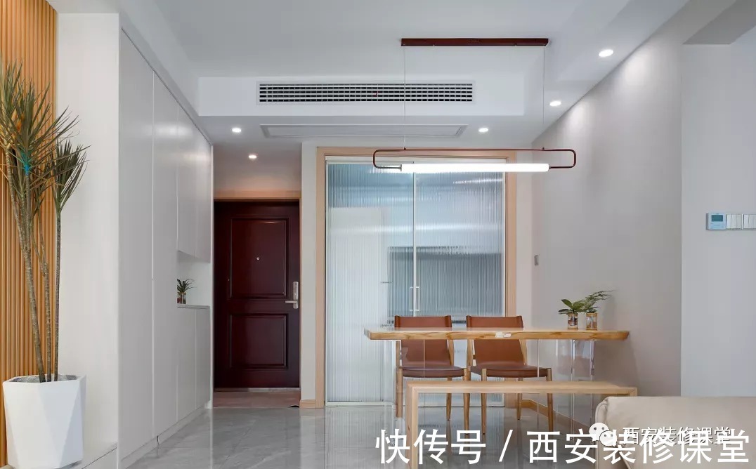 原木清新家|115㎡三室纯南户型,打造原木清新家