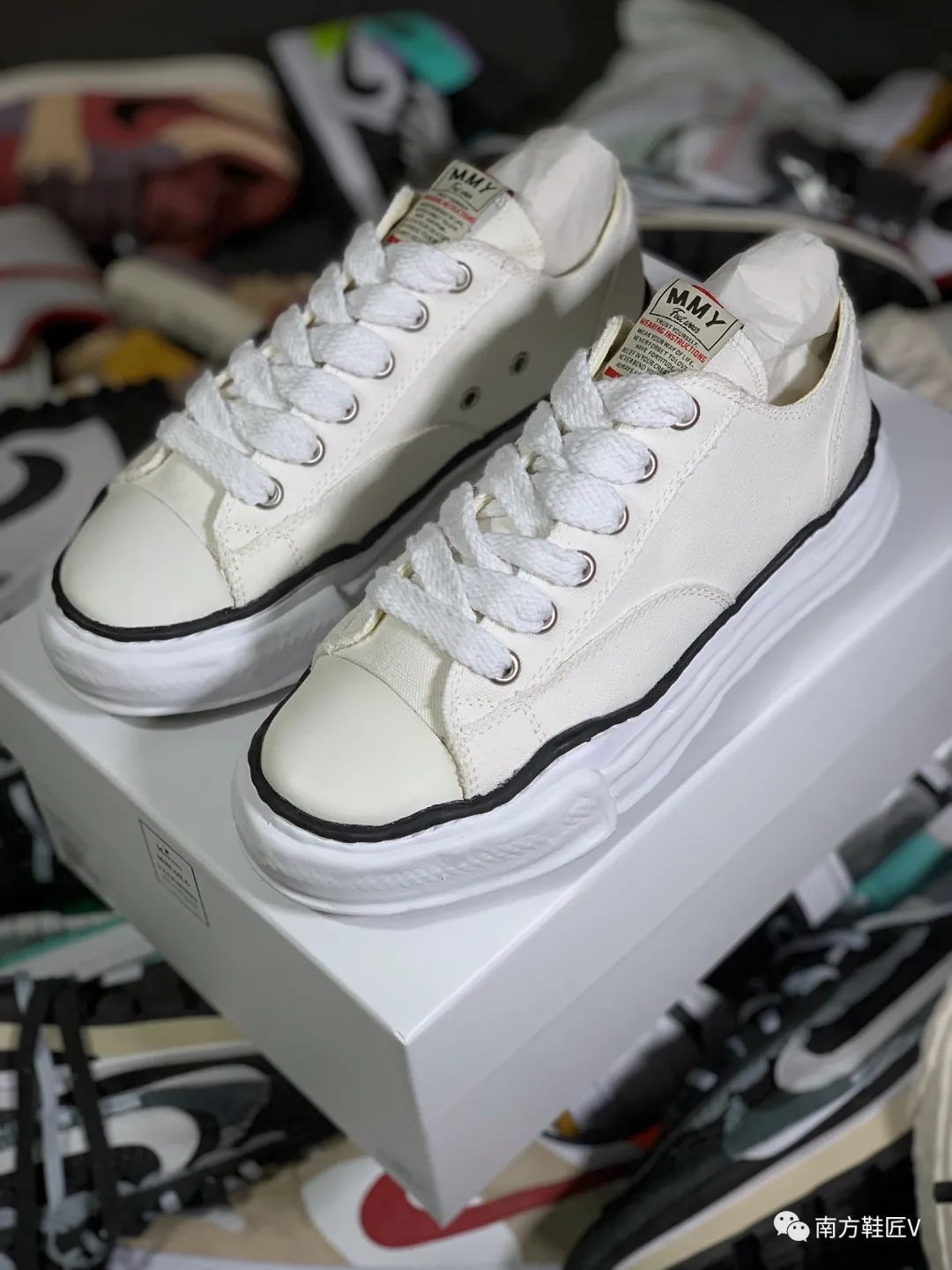溶解鞋|运用解构将贝壳头vans匡威等换底,三原康裕溶解鞋爆火网络?!