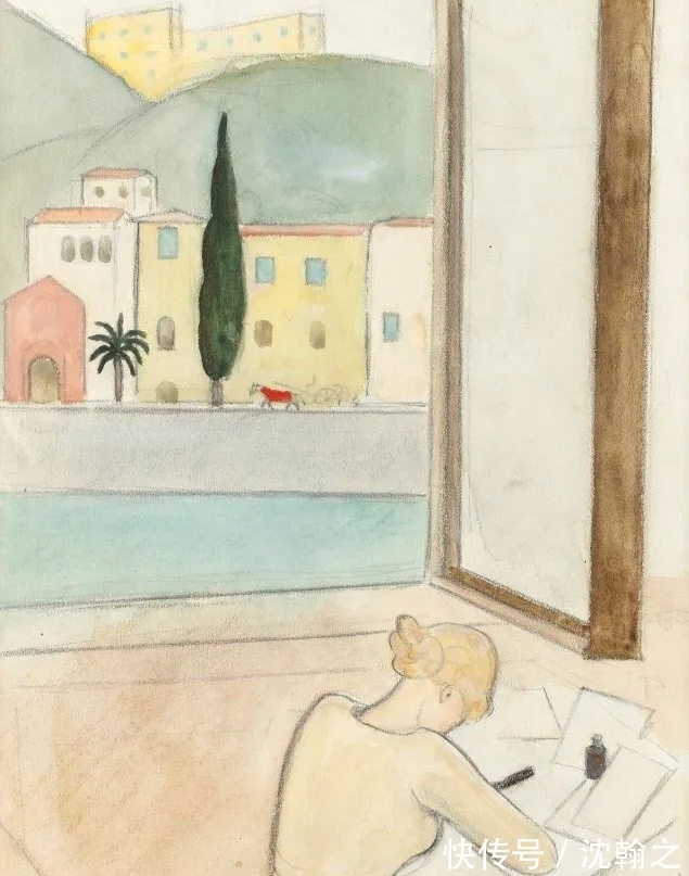 画家|瑞典富二代画家的北欧童话，莫兰迪色透着最清澈的纯真