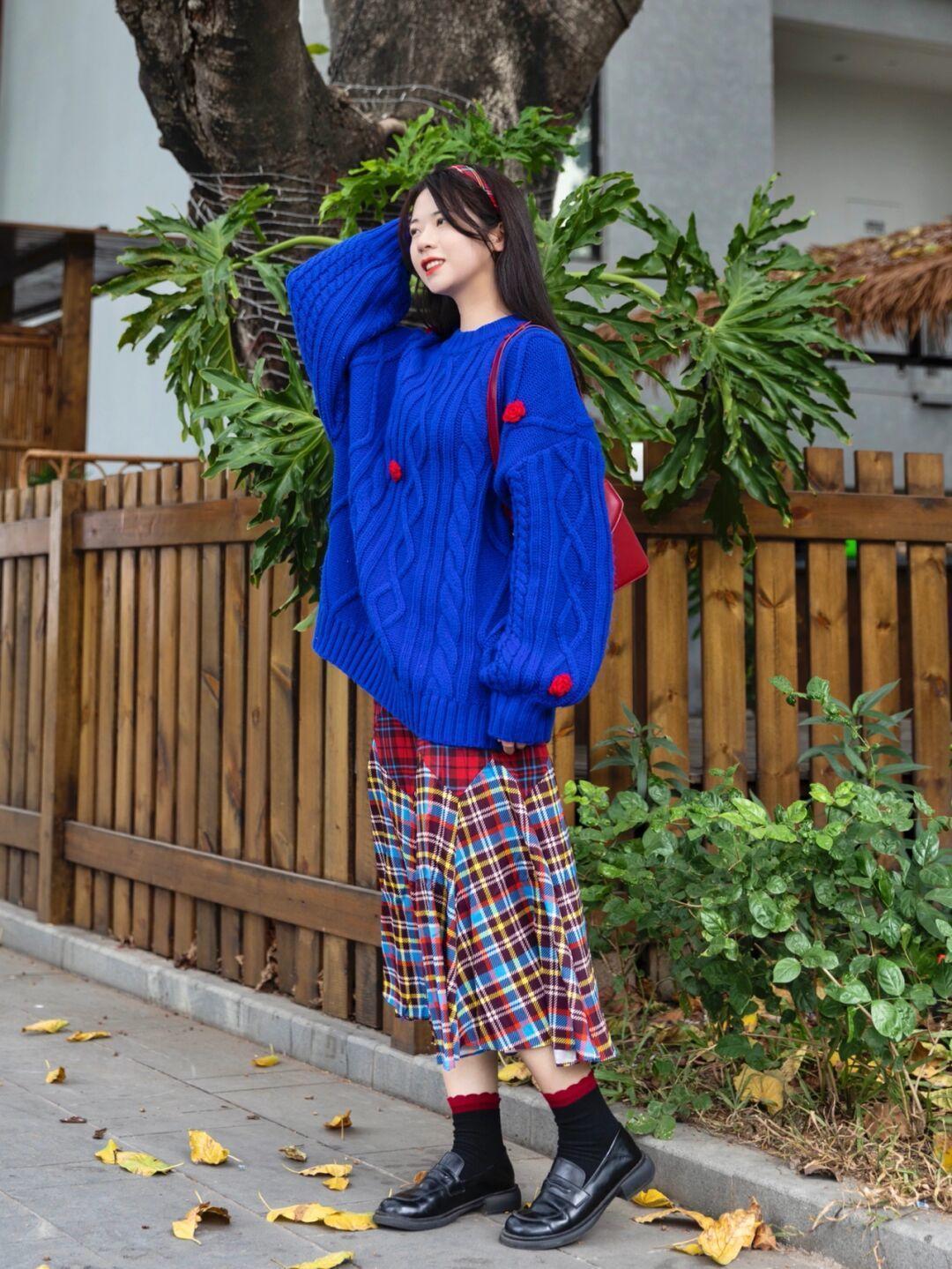 拉链|衣品好的女人,冬季都少不了“毛衣”的搭配,气质爆表