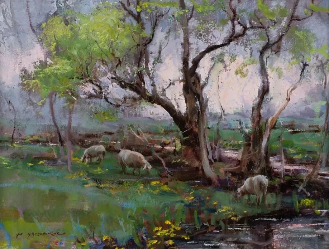 华金·索罗拉|他松散风格的油画,有着特殊令人回味的美