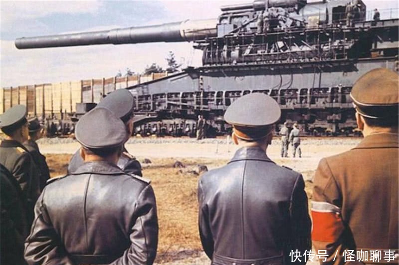 德国|二战老照片，德国巨炮还未到达前线，法国就先投降了