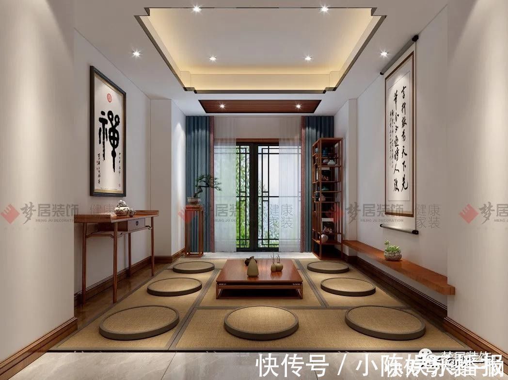 家居|255平中式风装修案例,于空间变化中感受中式雅致家居