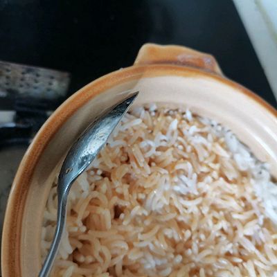 饭汁|三拼煲仔饭