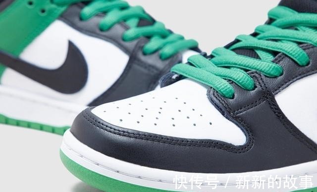 dunk 人气配色再度来袭!「黑绿脚趾」Dunk Low实物图释出!