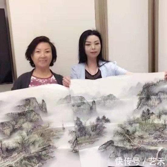 美术家协会#马丽君——天生爱丹青，丽质更擅美，腹有诗书气自华，最具潜质实力派女画家