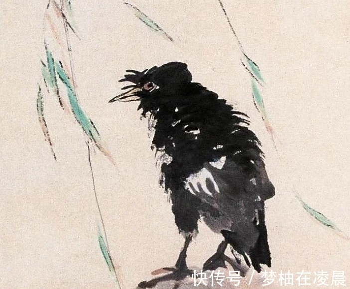 笔法&任伯年笔下的小写意鸟儿