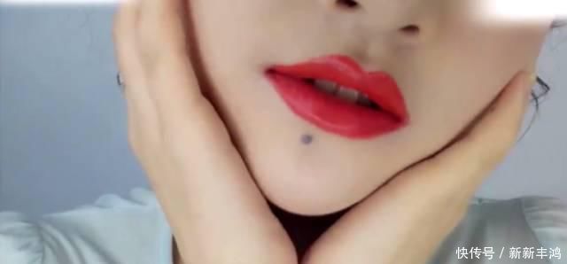 唇蜜|口红太贵?姑娘只用了1支口红 画出了8种唇色!