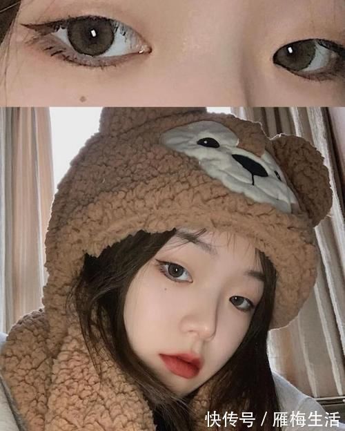 双眼|哪些女生不适合“眼线”?只画眼尾反而放大双眼,妆容好看易上手