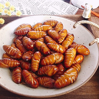 #我心中的冬日限定#干煸蚕蛹