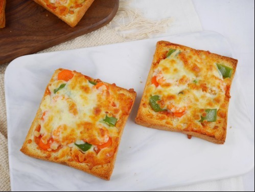 可以自己搭配食材的快手早餐，好吃的披萨几分钟学会！